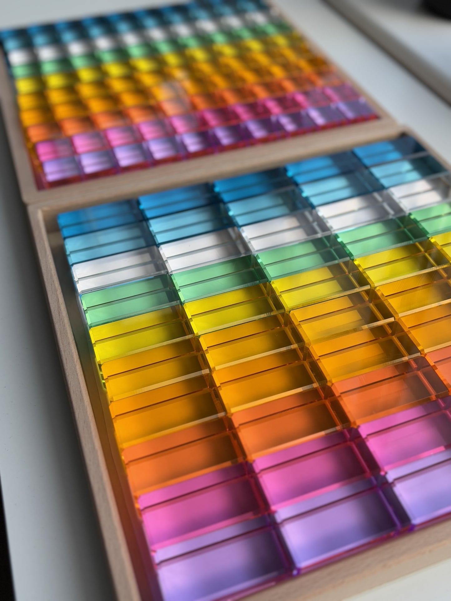 Pastel Cube Building Blocks
