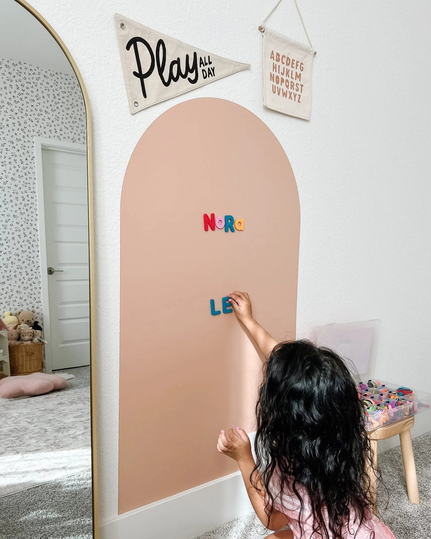 WonderWall - a magnetic chalkboard wall sticker